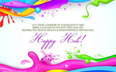 Happy Holi Sms in English