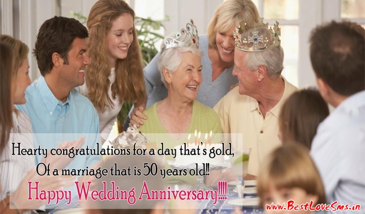 50th wedding anniversary wishes
