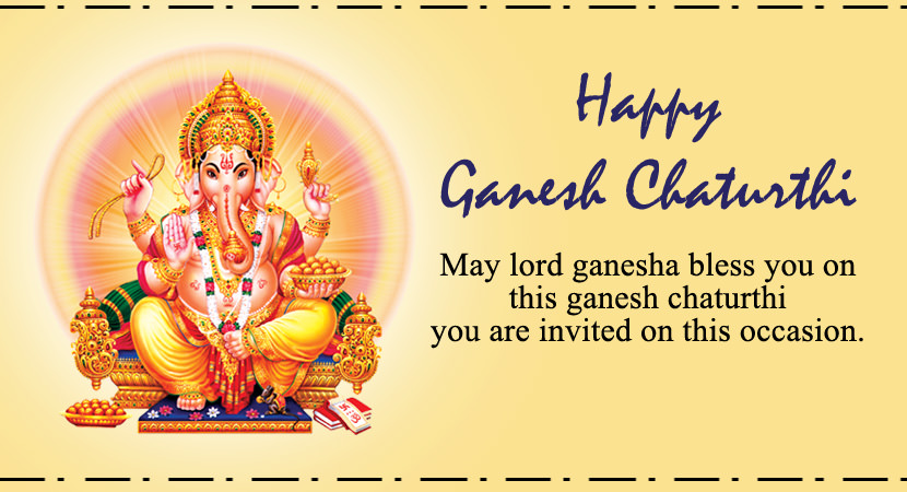 Ganesh Chaturthi Messages in English