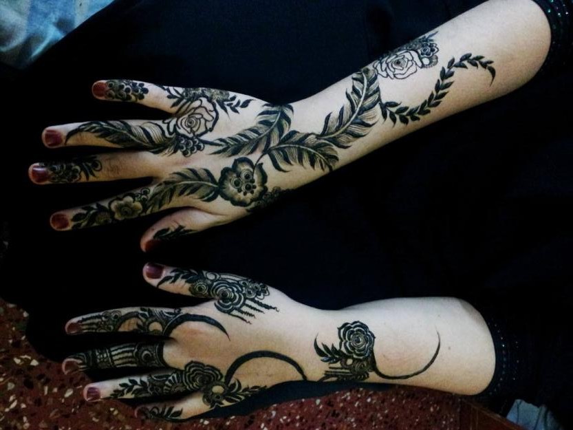 Henna Arabic Designs for Hands