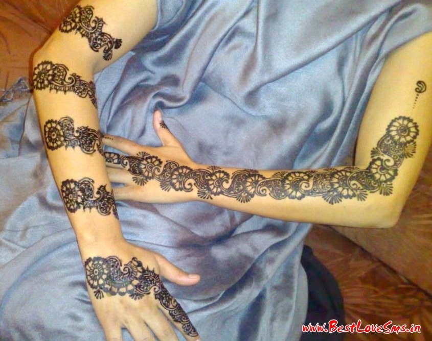 Arabic mehndi designs for Wedding