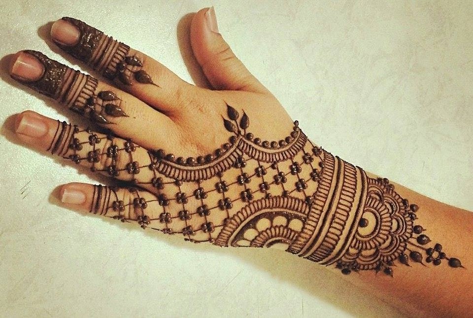 Arabic Mehndi Designs For Back Hands