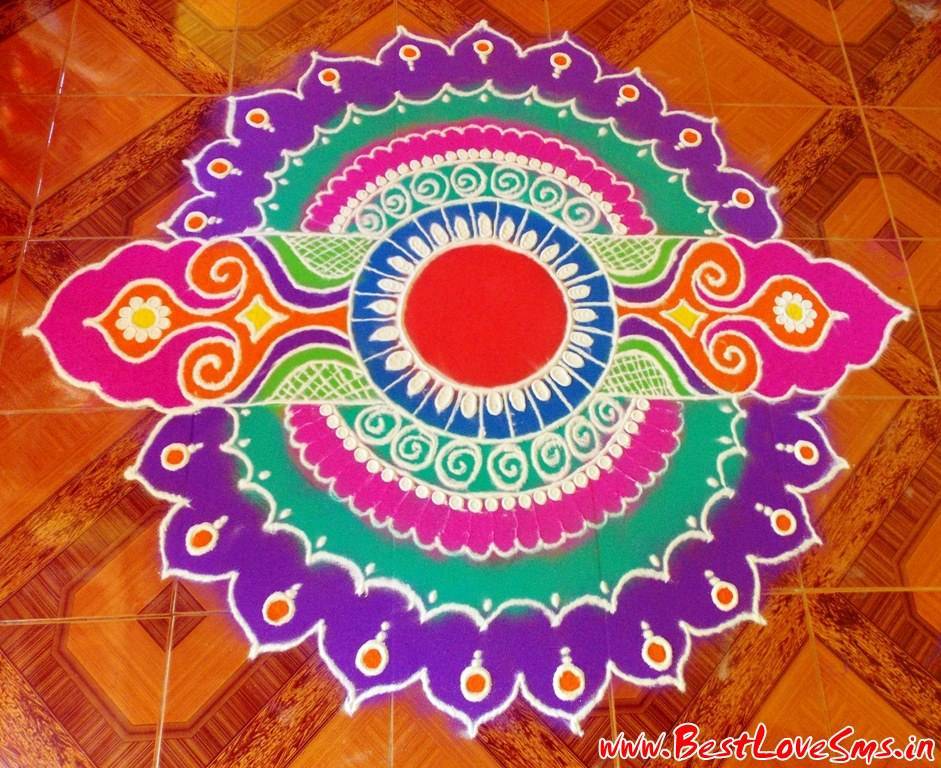 Rangoli Images With Free Hand
