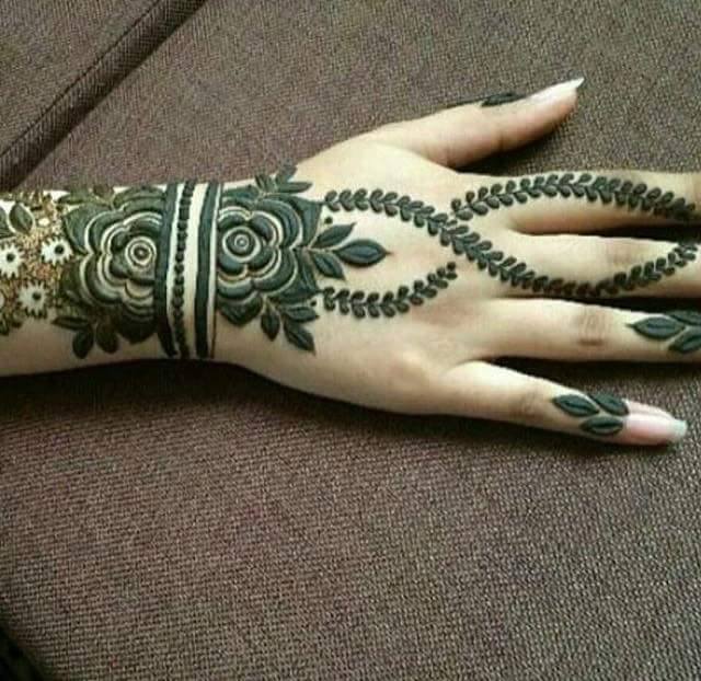 Best Mehndi Designs for Hands Arabic