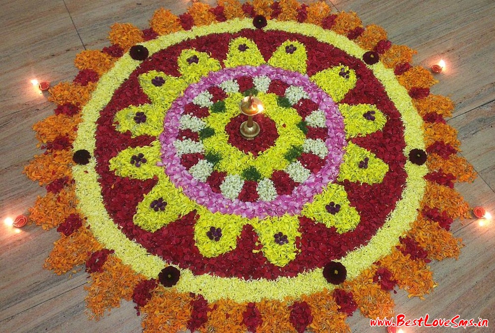 Rangoli Designs With Flowers Beautiful Simple Easy Hd Images,Mandala Pattern Tattoo Designs