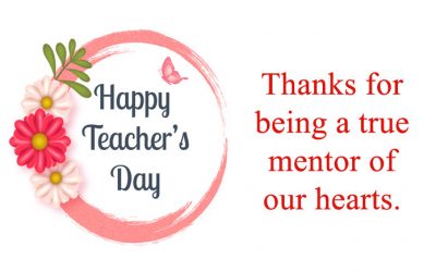 Teachers Day Image with Thank U Message