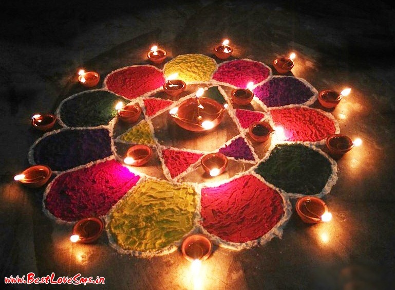 Small Diwali Rangoli Images