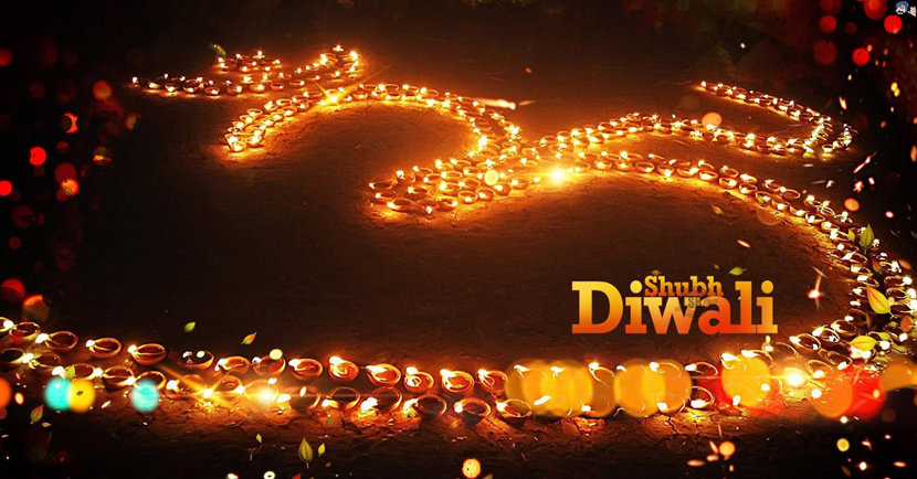 Religious Om Diwali Wallpaper
