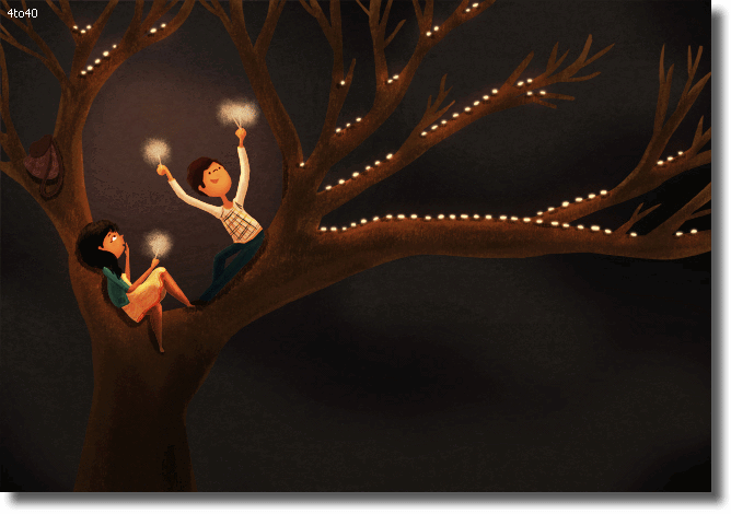 Happy Diwali Animated Greetings Card