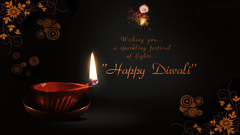Dark Happy Diwali Wallpaper Images