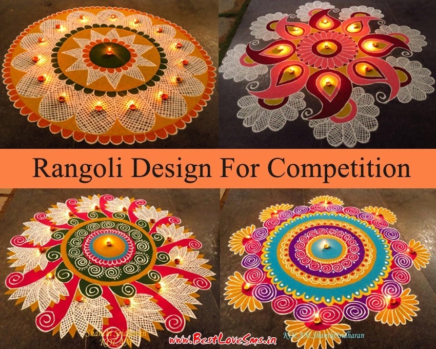 Top Rangoli Designs for Competition with Themes: Prize Winning Images