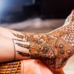 Beautiful Bridal Mehndi Designs for Legs