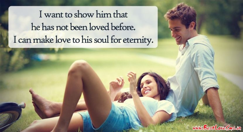 Love Quotes English For Him with Image