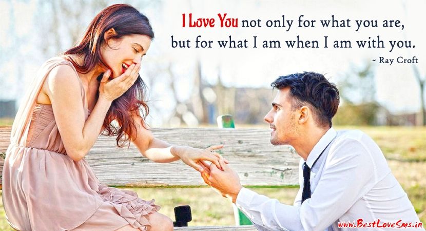 I Like You Quotes For Girlfriend with Proposal Image
