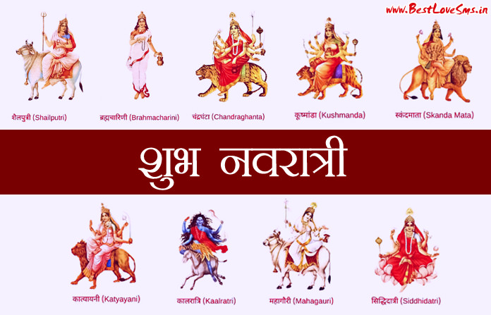 Nav Durga Images with Name