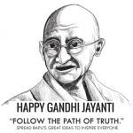 Happy Gandhi Jayanti Images Wishes & Wallpapers