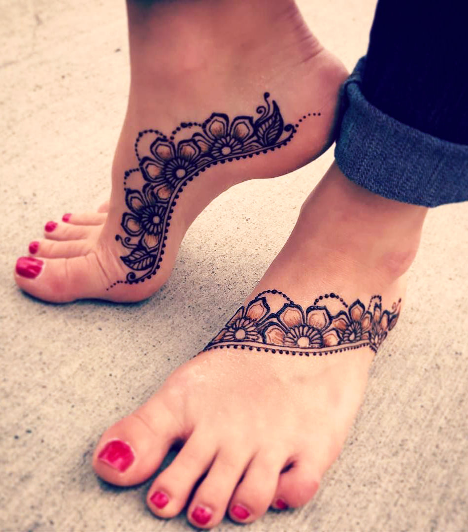 Beautiful Arabic Designs For Legs