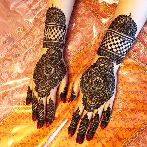 Bridal Mehndi Designs for Full Hands Front and Back, दुल्हन के हाथ की ...