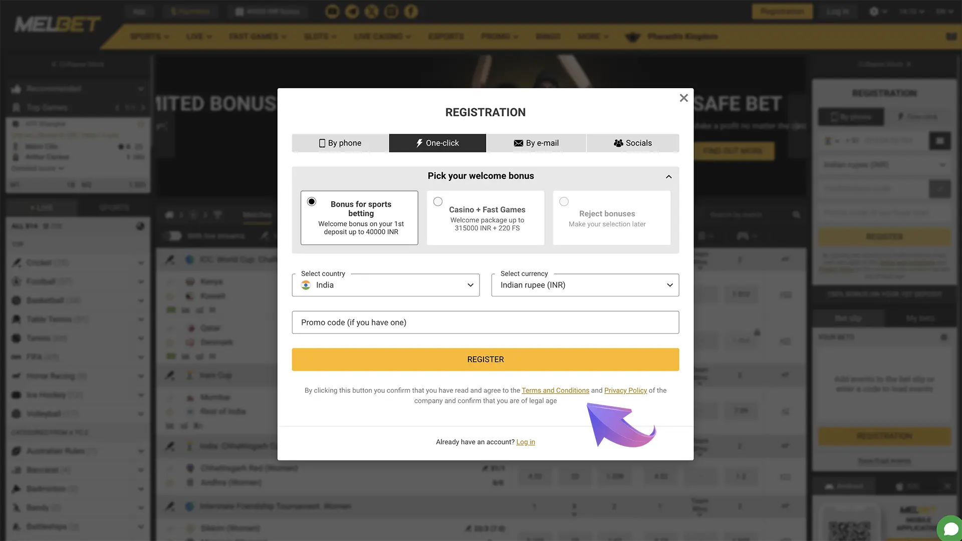 Melbet প্ল্যাটফর্মের নিয়মগুলি জানুন এবং স্লট খেলা শুরু করতে আপনার নিবন্ধন নিশ্চিত করুন৷