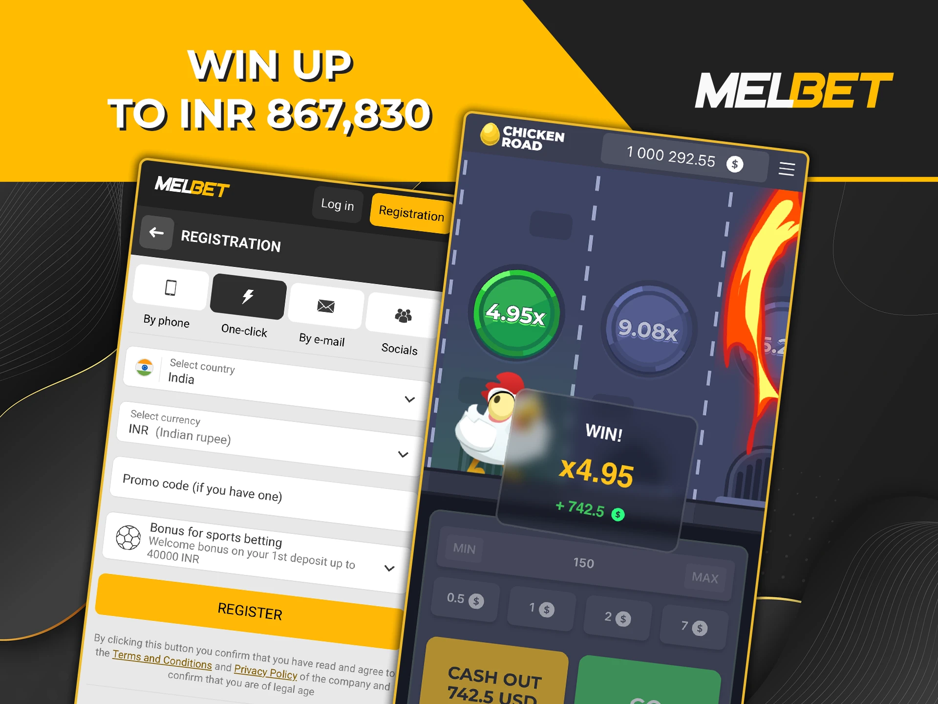 Get the biggest win in the Chicken Road game at Melbet.