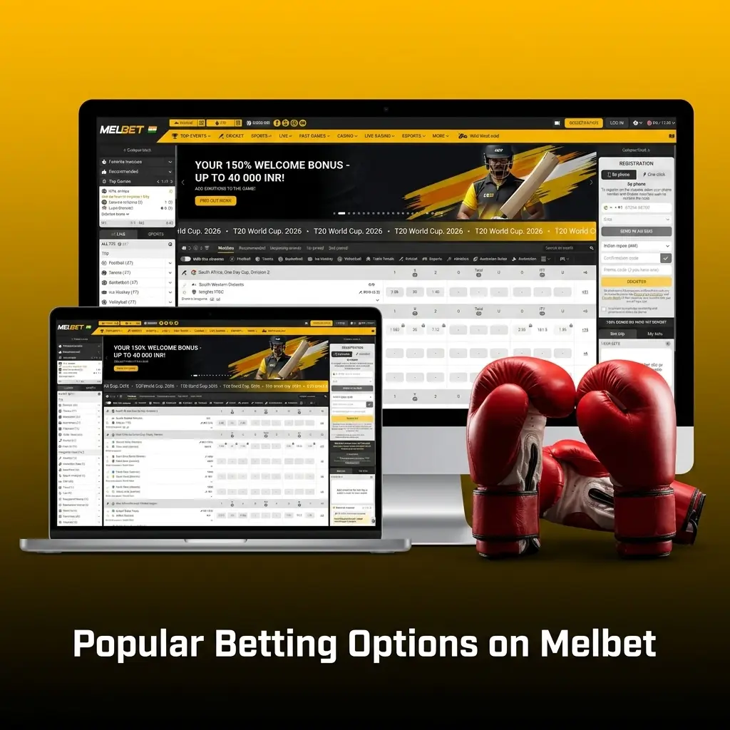 Melbet betting options including pre-match line betting, live betting, and multi live accumulator features for sports fans